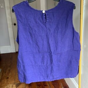 100% linen tank